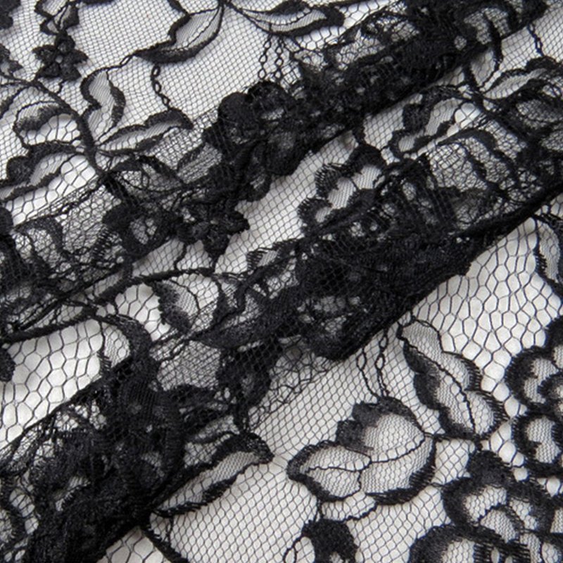 Lace Fabric Polyester Warp Knit for Women's Wear Wholesale Supplier 21